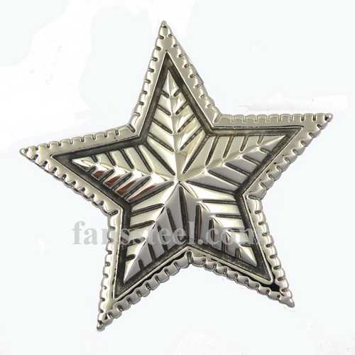 FSP17W45 star snow flower Pendant invisable bail - Click Image to Close